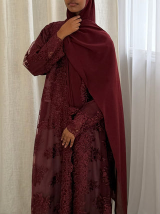 Lace Reverie Abaya