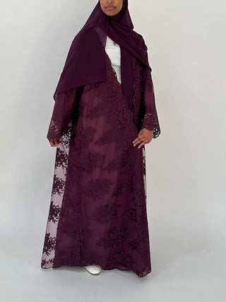 Lace Reverie Abaya
