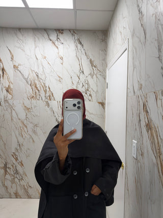 Peacoat Abaya