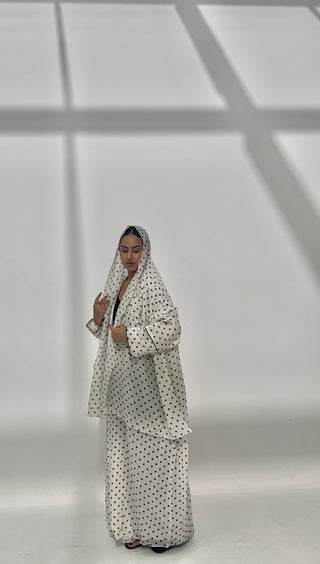 Polka Dot Abaya