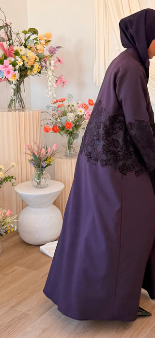 The Purple Velvet Corset