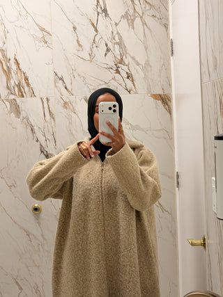 Wool Zip Up Jacket